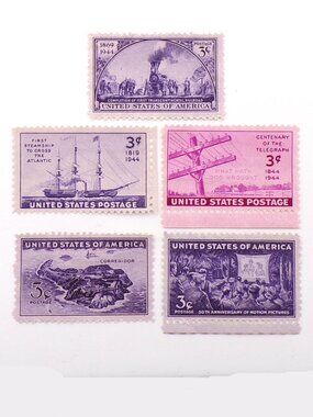 1944 United States Commemorative Stamp Year Set